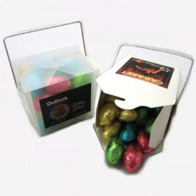 White Noodle Box Easter Eggs